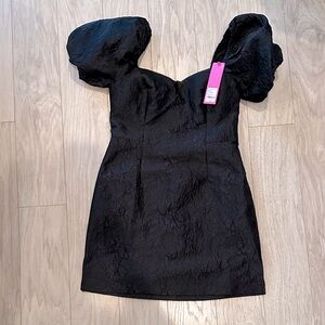 NWT Lilly Pulitzer Morena Romper in Onyx Leaf an Impression Jacquard Size 2